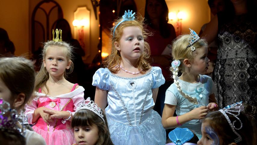 Beim großen "Prinzessintag" der Tanzschule Streng kamen die aufwendig verkleideten Jungen und Mädchen voll auf ihre Kosten.