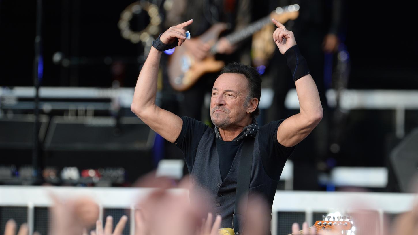 Mit satten acht Alben schaffte es Springsteen an die Spitze der deutschen Albumcharts.