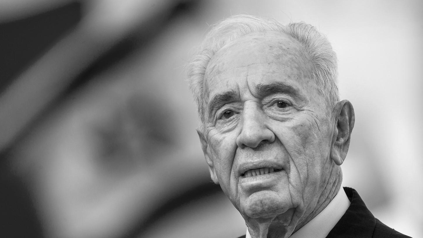 Schimon Peres ist im Alter von 93 Jahren gestorben.