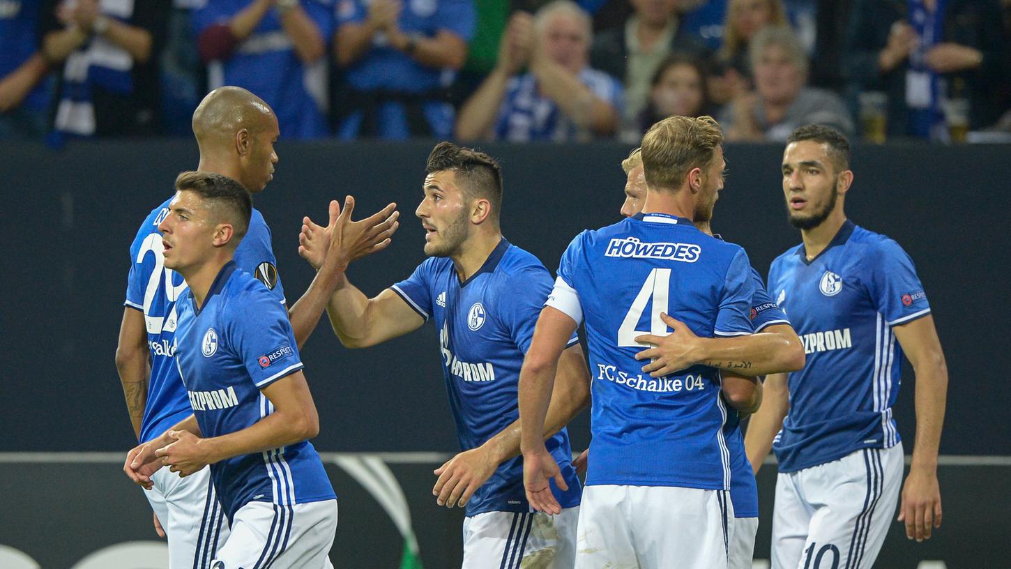 In der Bundesliga klappt's nicht, in der Europa League schon: International glückte den Schalkern im zweiten Spiel der zweite Sieg.