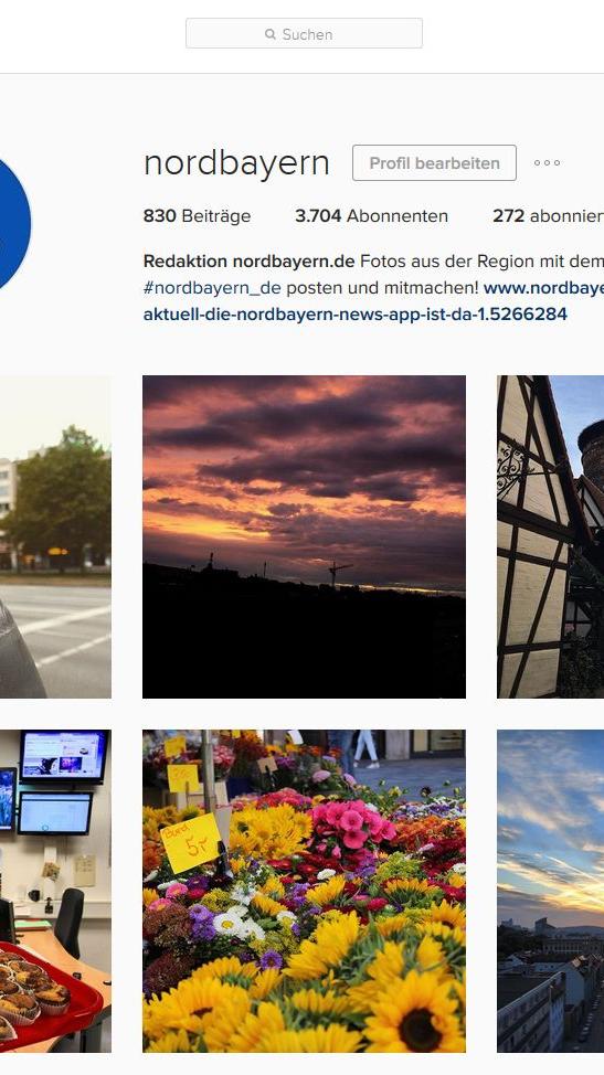#NoFilter: Instagram ging vor sechs Jahren an den Start - eine Plattform zum Posten und Kommentieren von Fotos. Das gab es zuvor zwar bereits bei Flickr, doch Instagram lieferte gleich die passenden Bearbeitungsmöglichkeiten dazu, um selbst das verwackelste Handyfoto noch wie Kunst aussehen zu lassen. Durch verschiedene Filter lassen sich sofort bestimmte Effekte erzielen. Mittlerweile hat sich hier eine große Community gebildet. Instagram hat 1 Milliarde monatlich aktive Nutzer und 500 Millionen täglich aktive Nutzer (2020). nordbayern.de finden Sie auf Instagram unter dem Namen @nordbayern - unter dem Hashtag #nordbayern_de sammeln wir die schönsten Fotos Frankens.