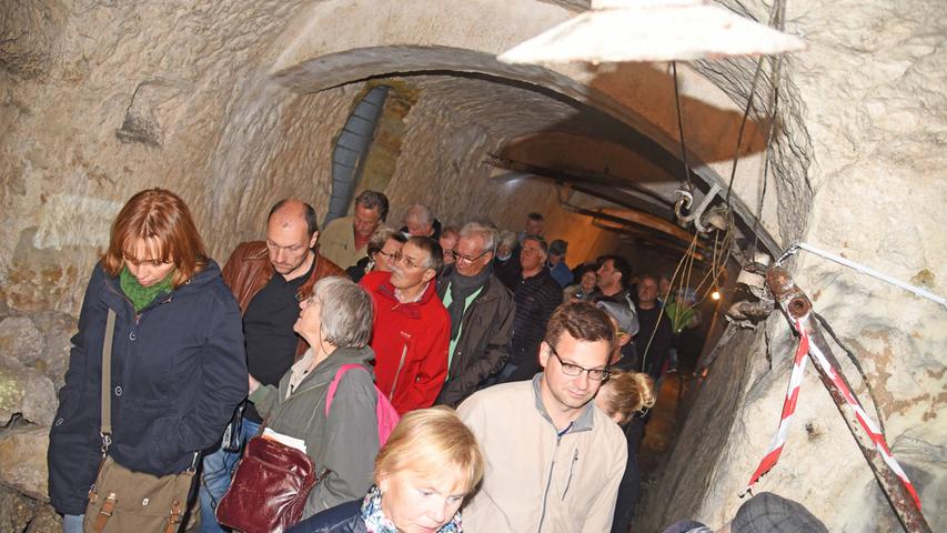 Tour durch Schwabachs größten historischen Bierkeller