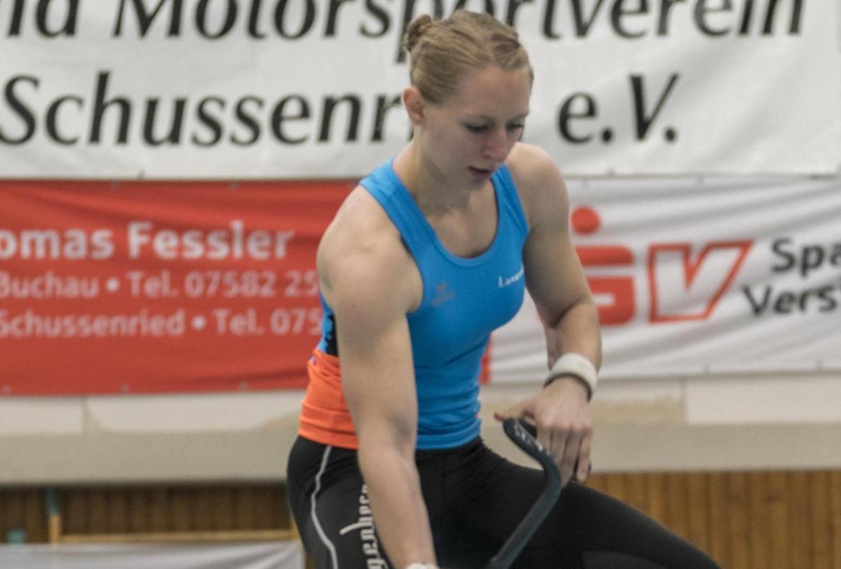Pure Energie: Bei der 3.German Masters zeigte sich Milena Slupina vom TSV Bernlohe in Bestform.