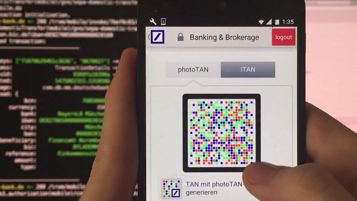 Online-Banking: FAU-Forscher knacken photoTAN-Verfahren 