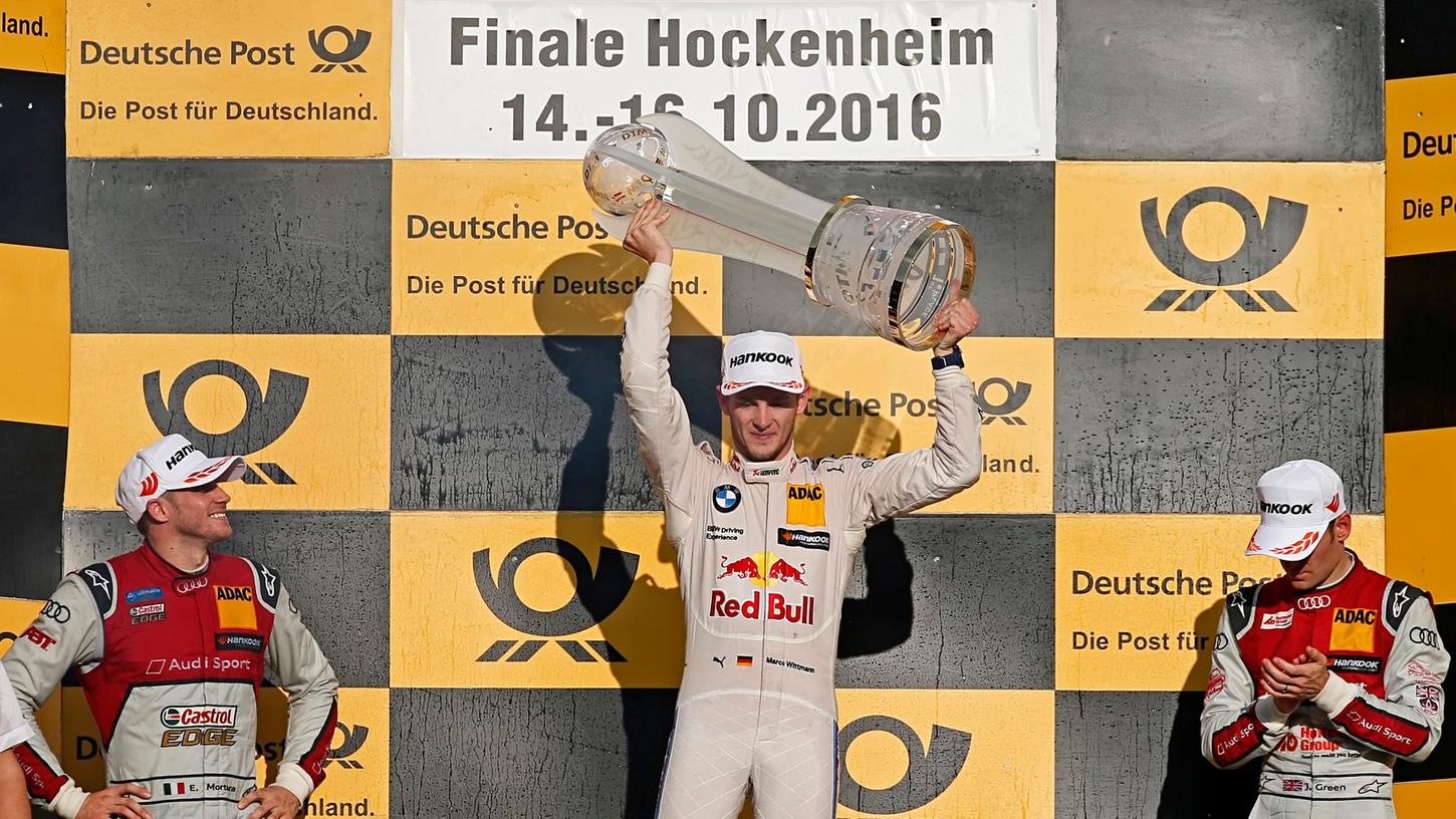 Wie auch 2014 konnte der Fürther Marco Wittmann 2016 den Fahrertitel in der DTM holen.