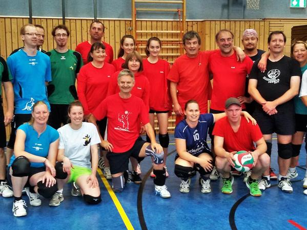 Sportliche Begegnung in Jena