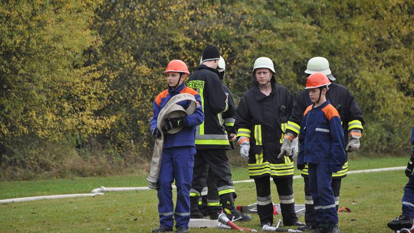 24-stündige Dauerübung hielt Feuerwehr-Nachwuchs auf Trab