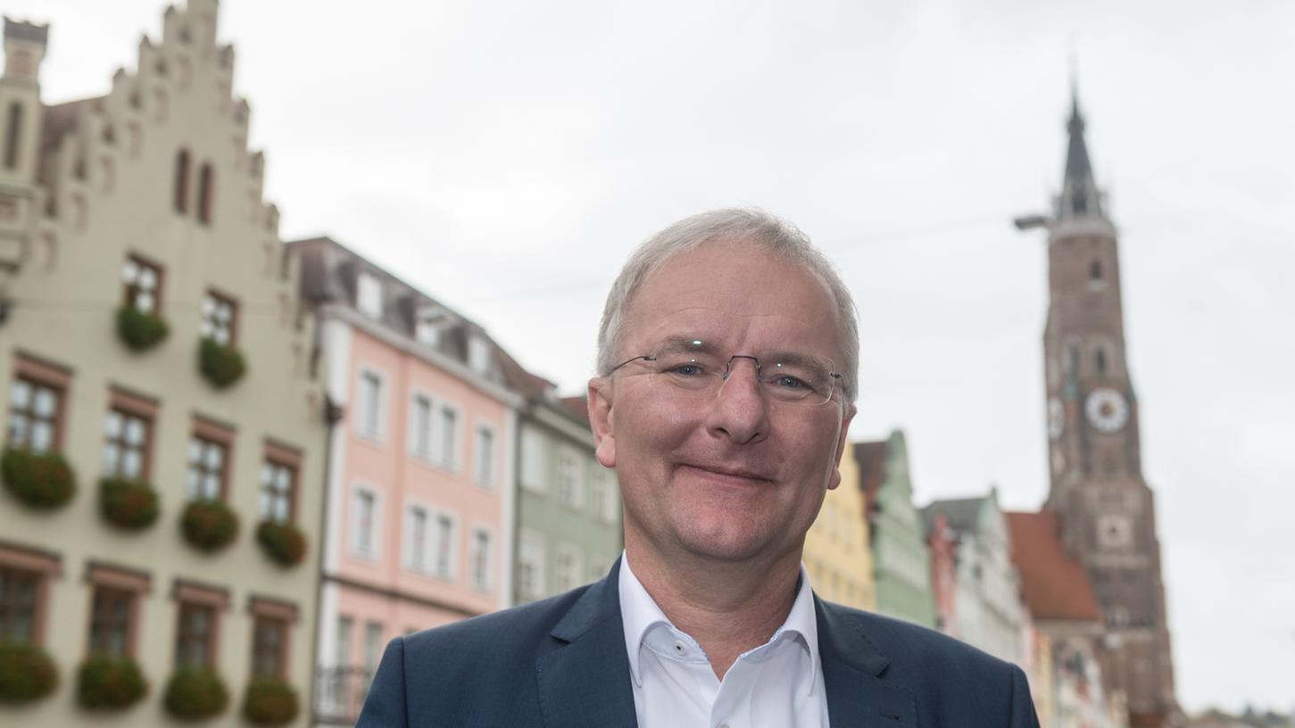 FDP-Politiker Putz wurde zum Oberbürgermeister von Landshut gewählt.