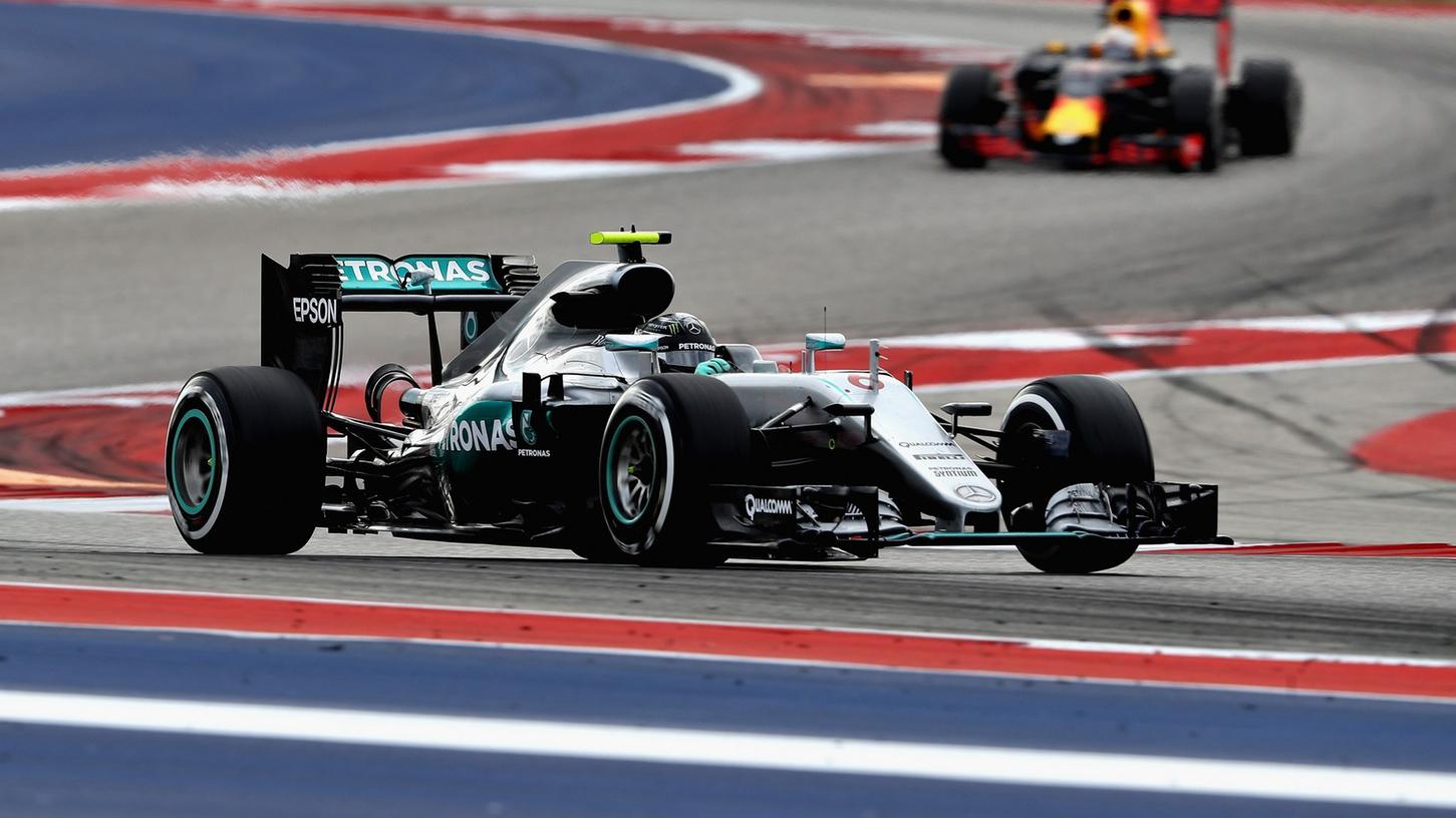 Mercedes-Pilot Nico Rosberg hat in der Fahrerwertung nun, drei Rennen vor Schluss, 26 Punkte Vorsprung auf seinen Widersacher Lewis Hamilton.