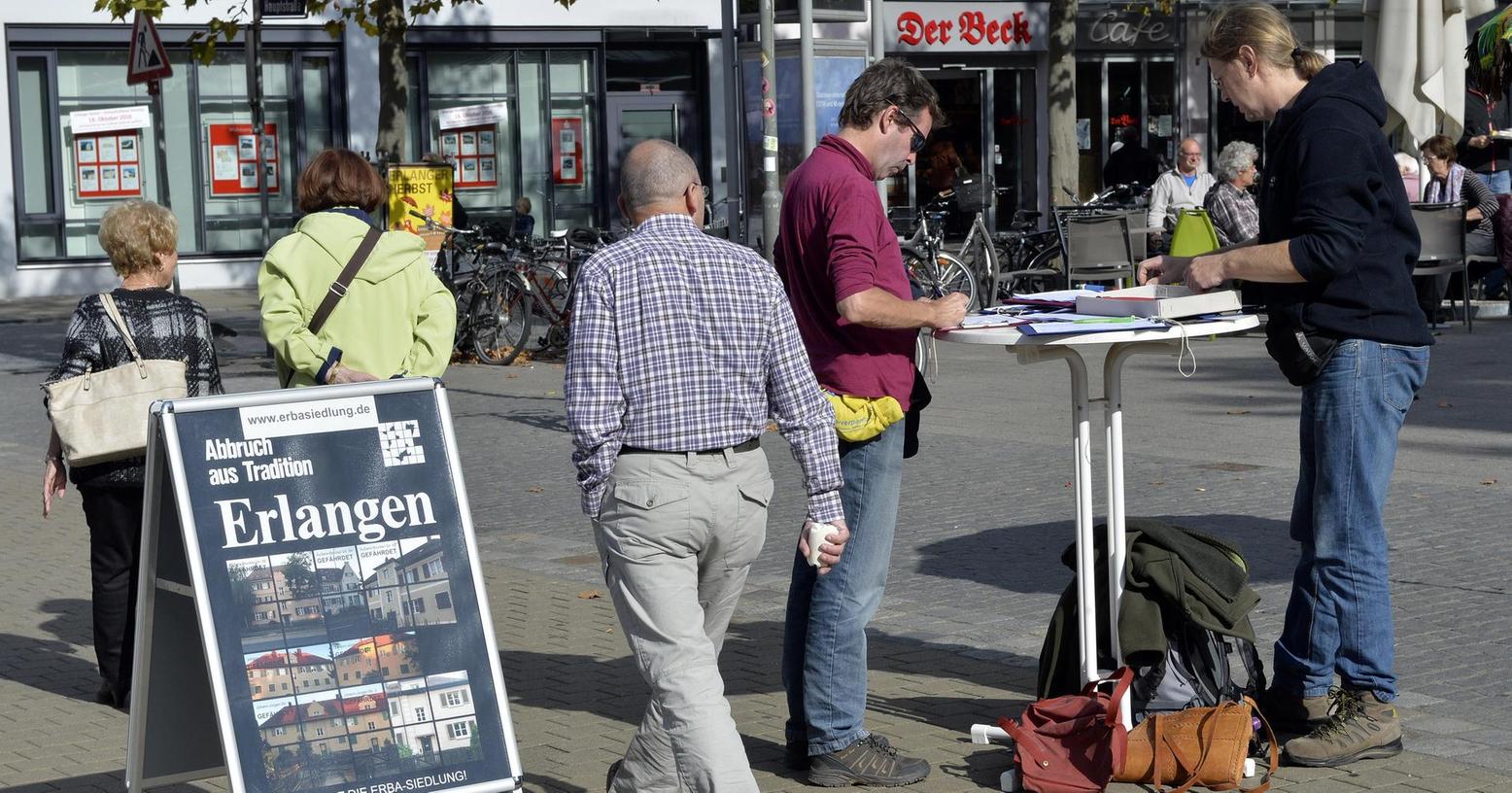 Erlangen: Schon 1100 Unterschriften gesammelt