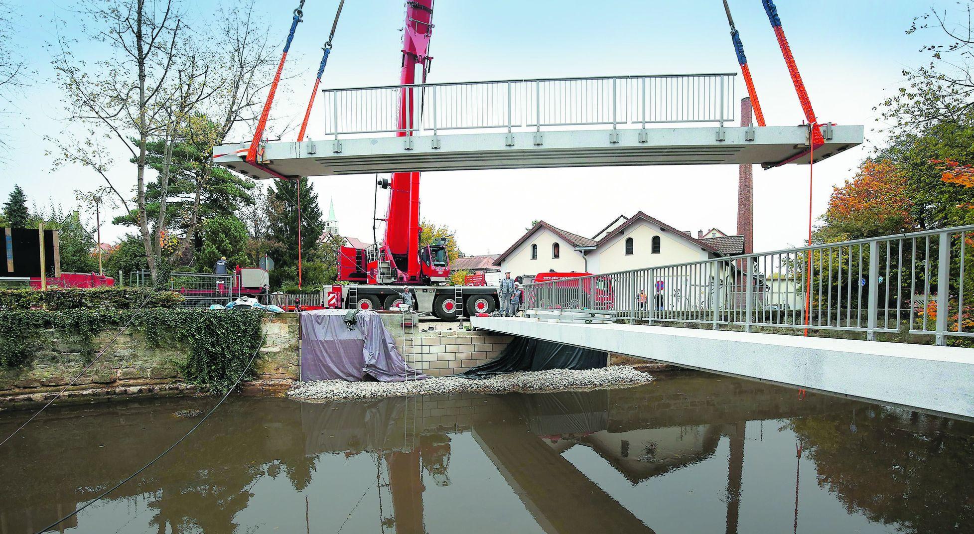 Ungewöhnlich GranitBrücke am Haken Nordbayern