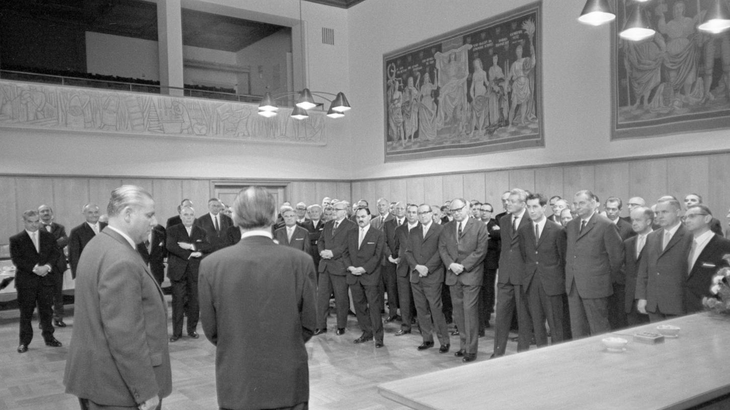 4. November 1966: Richterverein feiert in Nürnberg