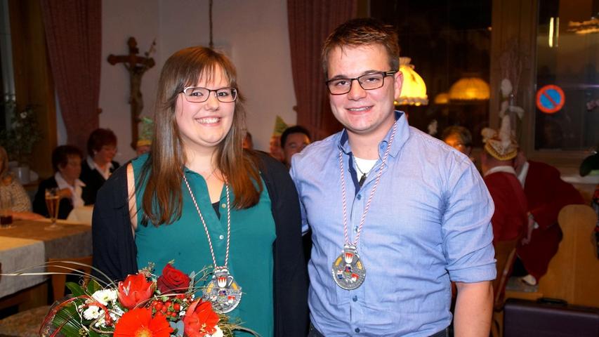 Verena Gruber aus Hagsbronn und Markus Wagner aus Unterbreitenlohe sind das neue Prinzenpaar der KaGe Spalt. Inthronisiert werden sie im Rahmen des Krönungsballs am 7. Januar.