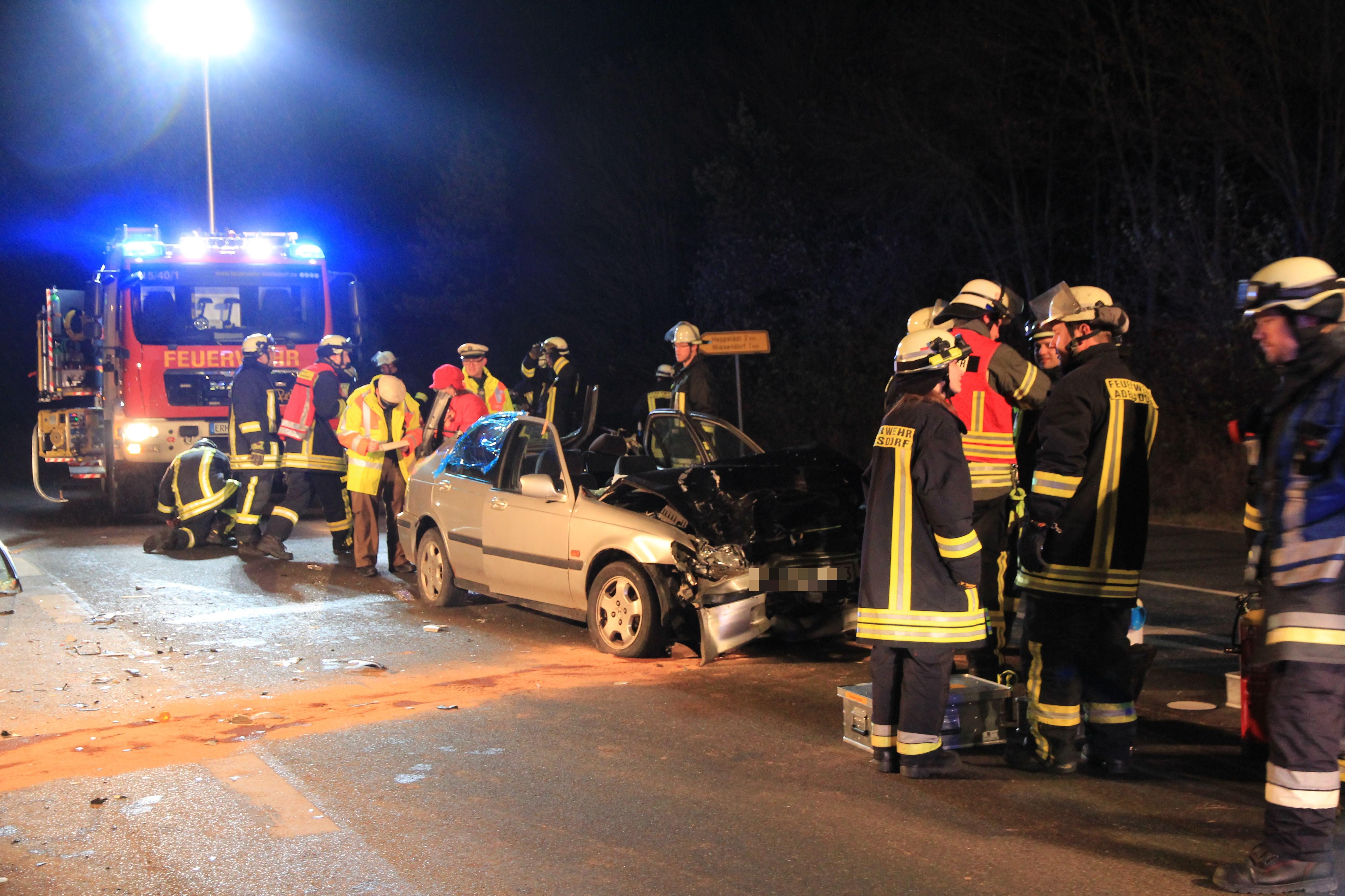 Frontalzusammenstoß Bei Adelsdorf: Fahrer Wird Schwer Verletzt | Nordbayern