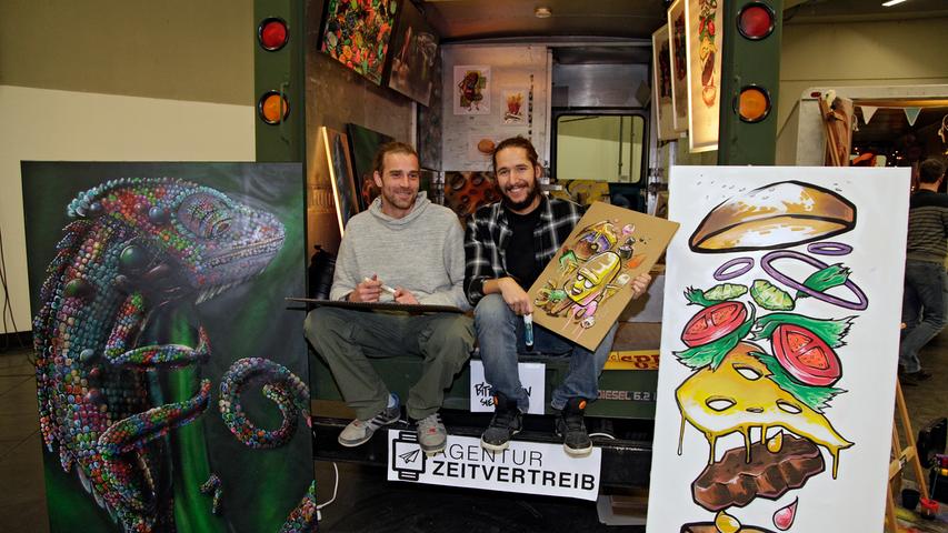 Burger, Trucks und Kunst bei der Street Food Convention in Nürnberg