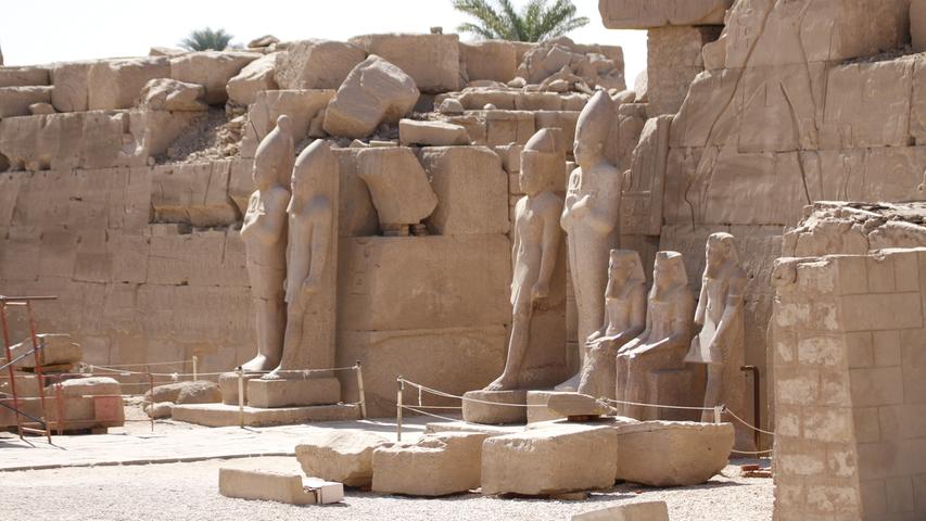Der Karnak-Tempel ist ein beeindruckendes Zeugnis altägyptischer Baukunst.
