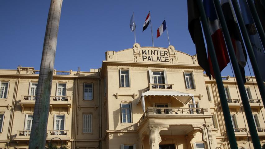 Das Sofitel Winter Palace in Luxor. In diesem Hotel schrieb Agatha Christie 1937 ihren Roman "Der Tod auf dem Nil".