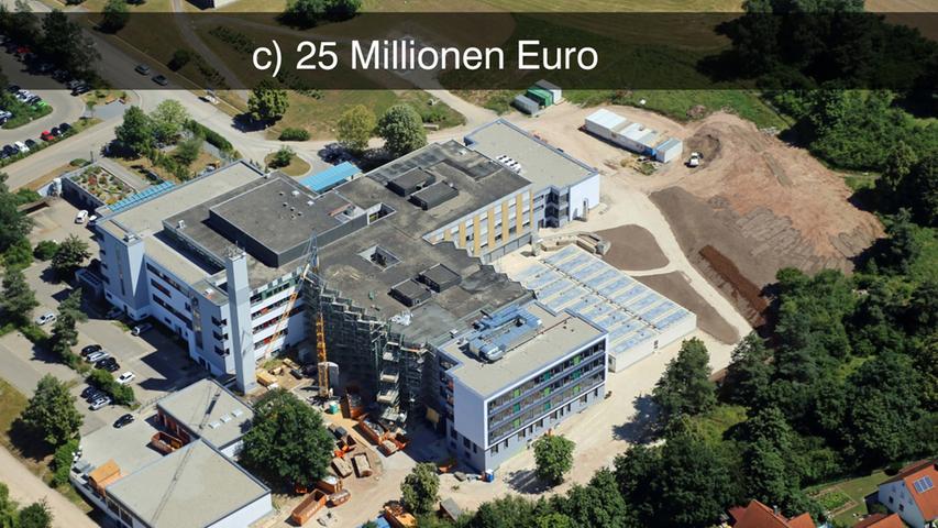 Im Juni 2016 wurde der erste Teil der frisch sanierten Klinik in Betrieb genommen. Insgesamt 60 Millionen Euro wird die Sanierung des Kommunalunternehmens in Gunzenhausen am Ende kosten.