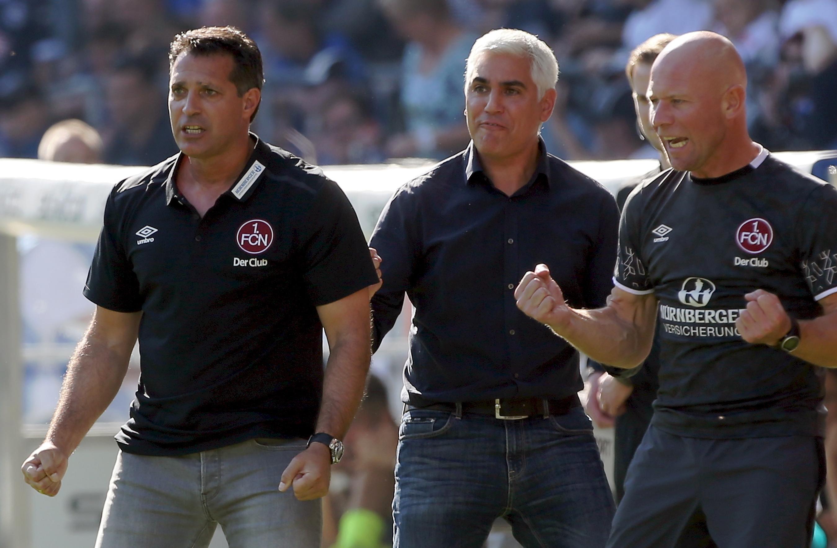 Es folgte: der Befreiungsschlag. Als Tabellenletzter reiste der Club auf die Bielefelder Alm, die dort ansässige Arminia war im Tableau nur eine Position besser notiert. Es gewann: der FCN. Mit 3:1, vor allem dank eines Burgstaller-Doppelpacks.