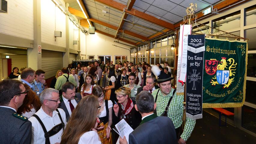 Gauehrenabend des Schützengaues Altdorf-Neumarkt-Beilngries in der kleinen Jurahalle