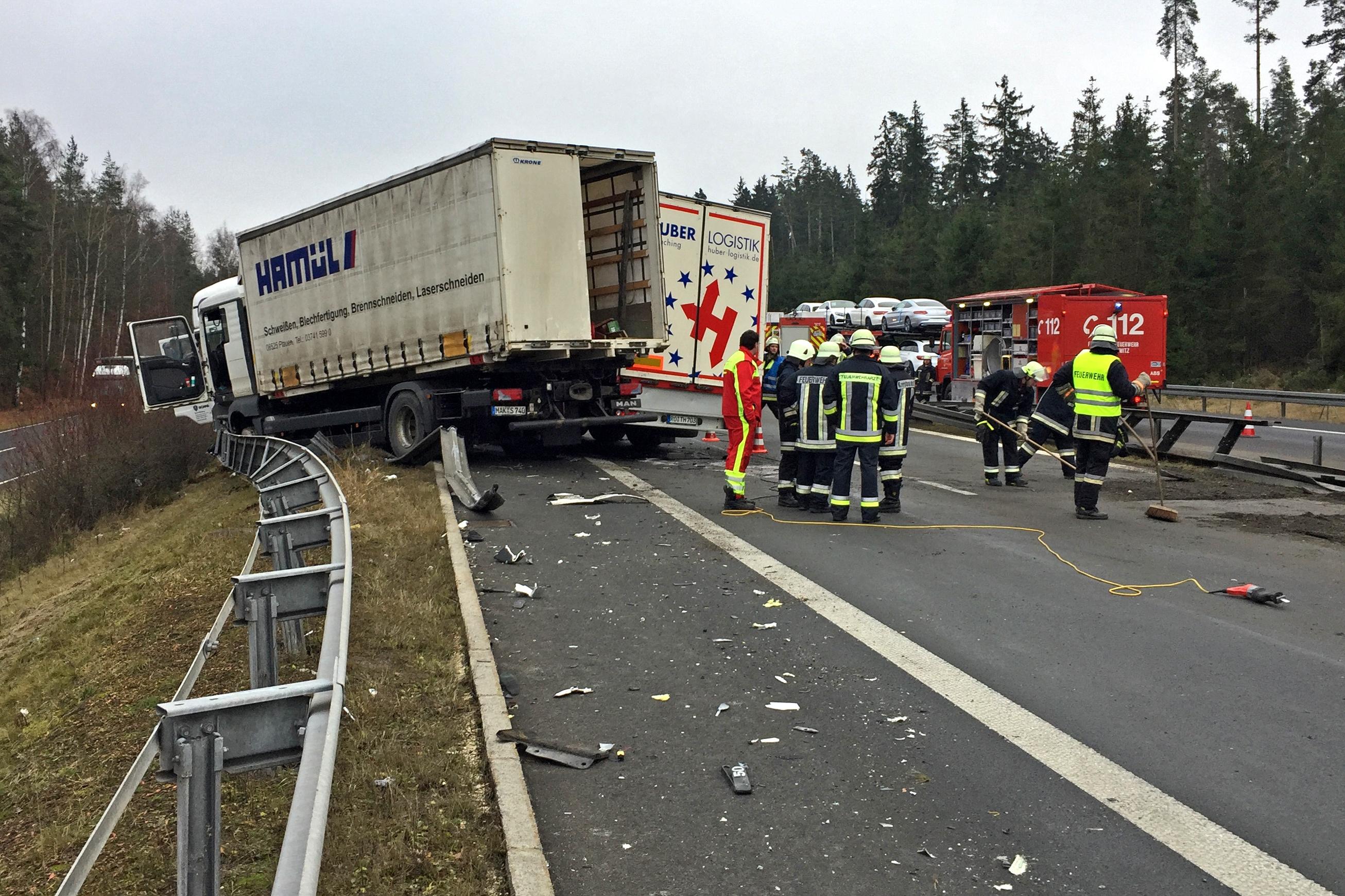 Nach Lkw Unfall Grosse Mengen Ketchup Auf Der A93 Region Nordbayern