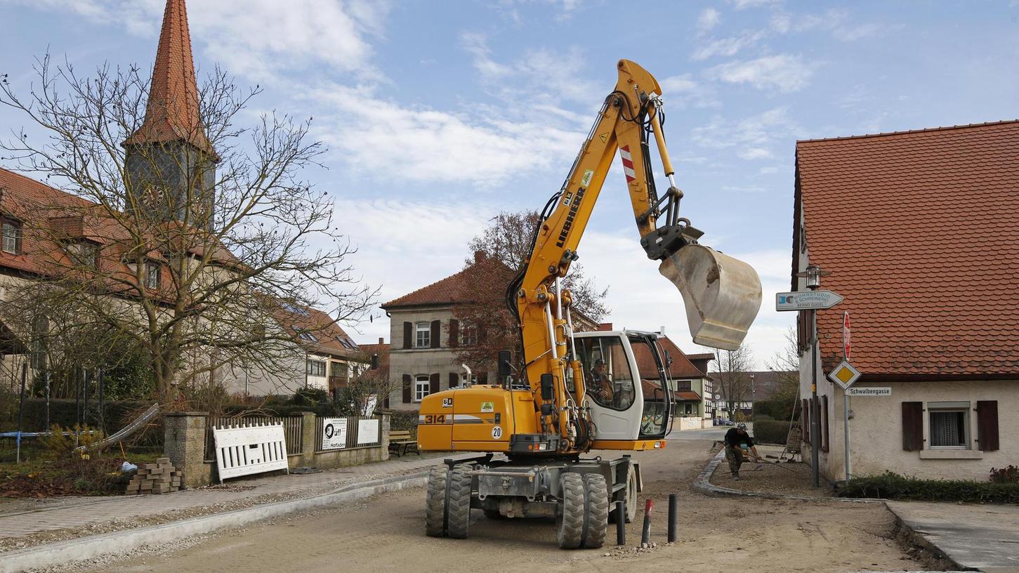 Oberreichenbach: Arbeiten gehen zügig voran