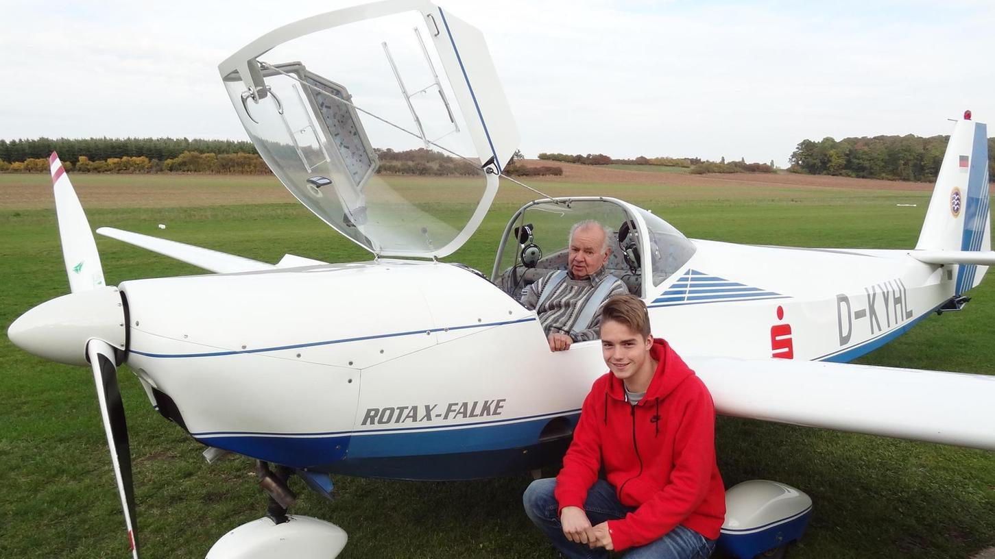 Aero Club Fürth ist stolz auf ältesten Piloten