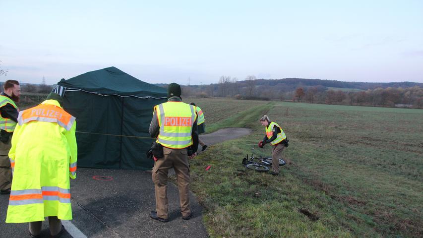 Radfahrer verunglückt zwischen Altendorf und Neuses