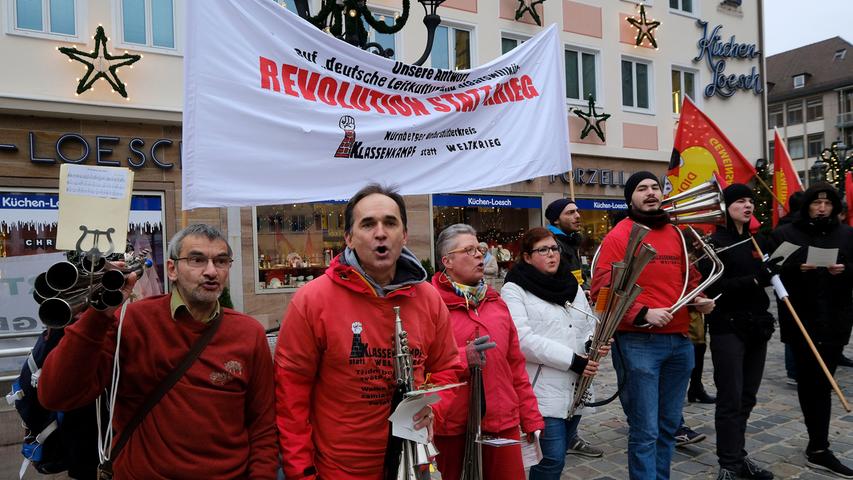 Kundgebung gegen das bayerische Integrationsgesetz in Nürnberg