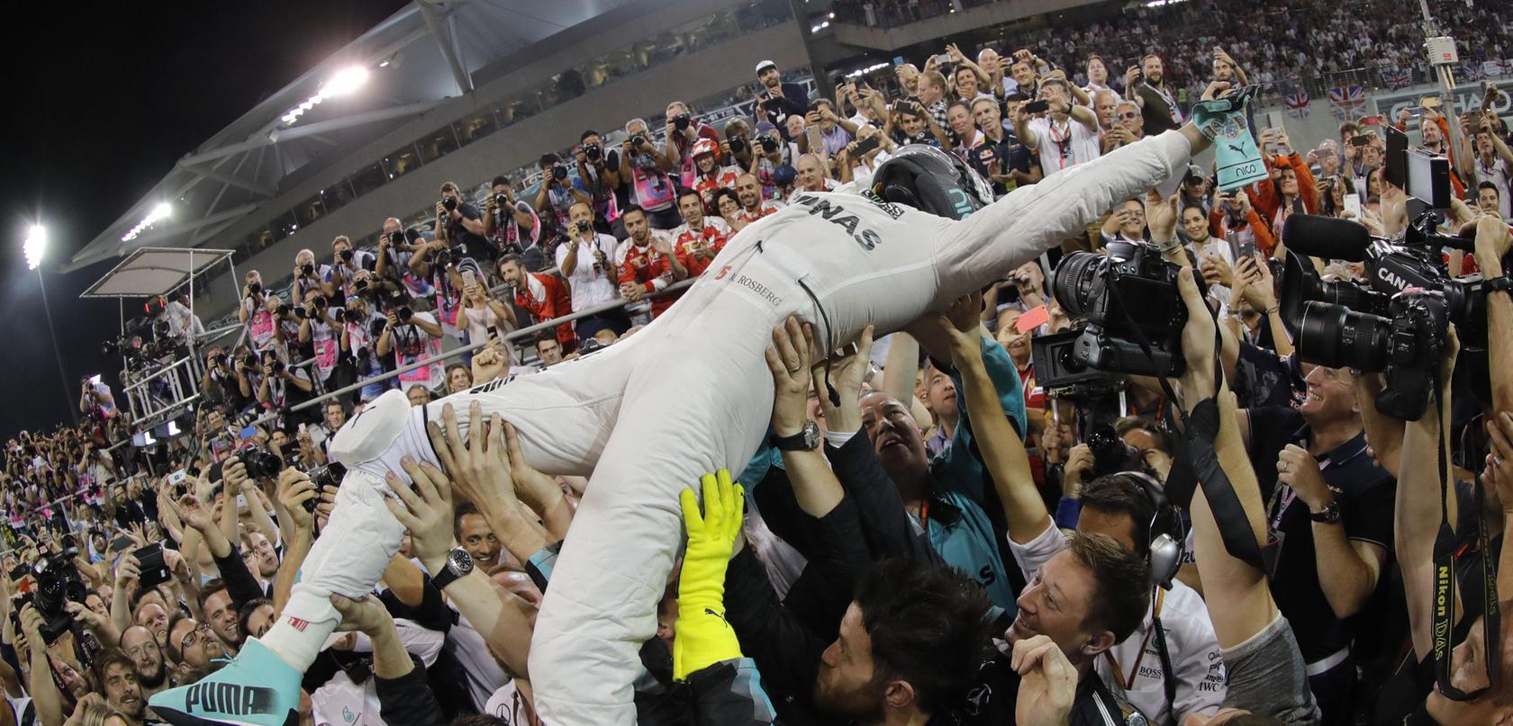 Nico Rosberg wurde auf Händen getragen. Aber der zurückgetretene Formel-1-Weltmeister vermisst den Trubel um seine Person nicht. Damit ist er offensichtlich nicht alleine.