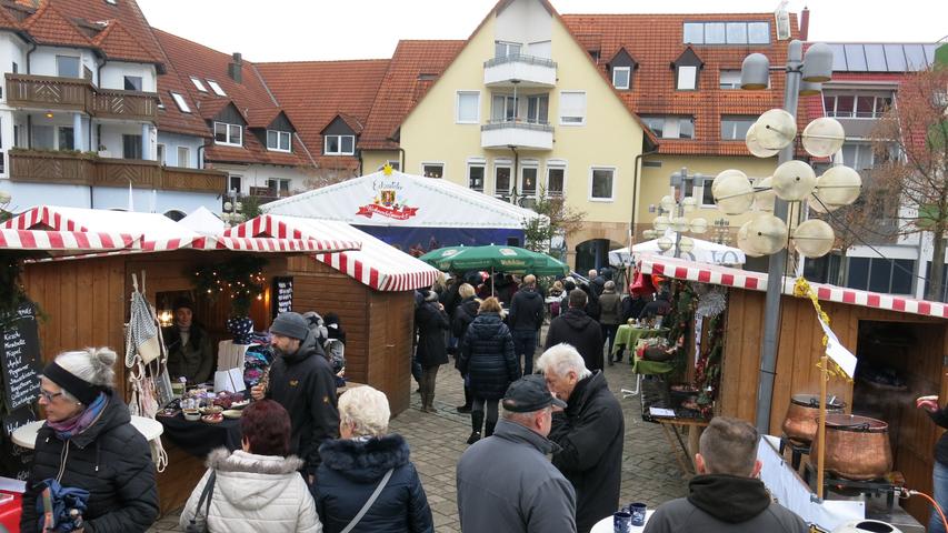 Adventsmärkte in Eckental und Heroldsberg luden zum Bummeln ein