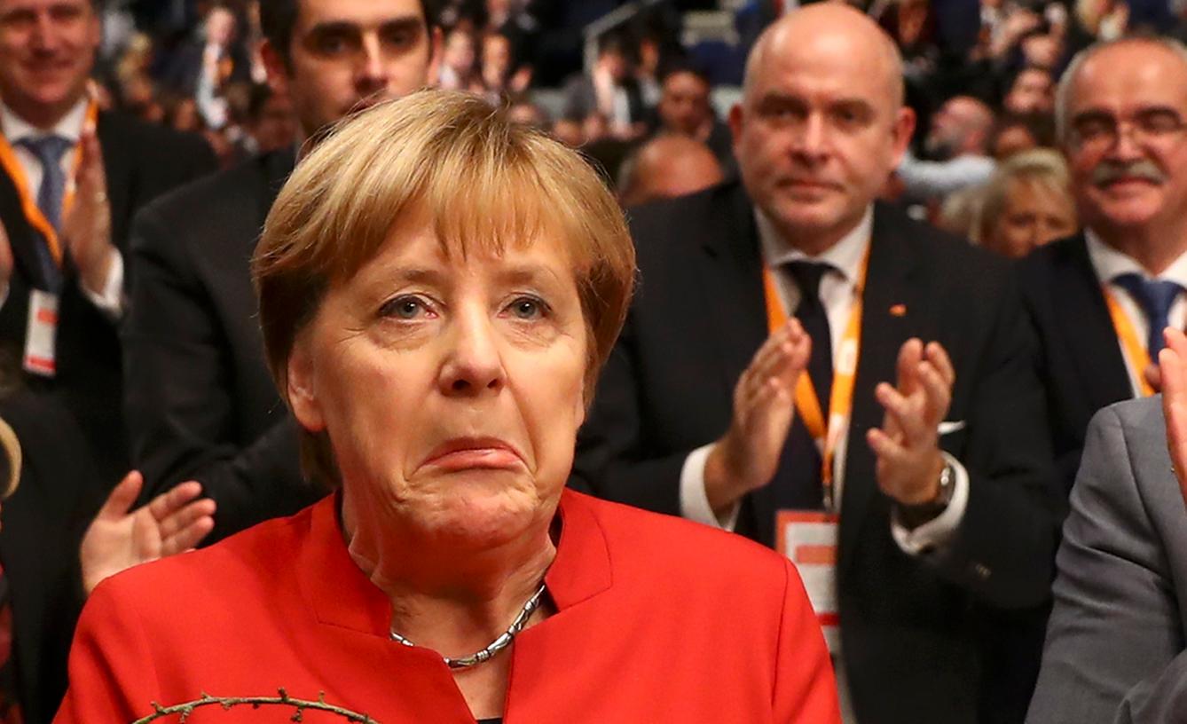 Merkel bittet bei Wiederwahl um Hilfe für 2017