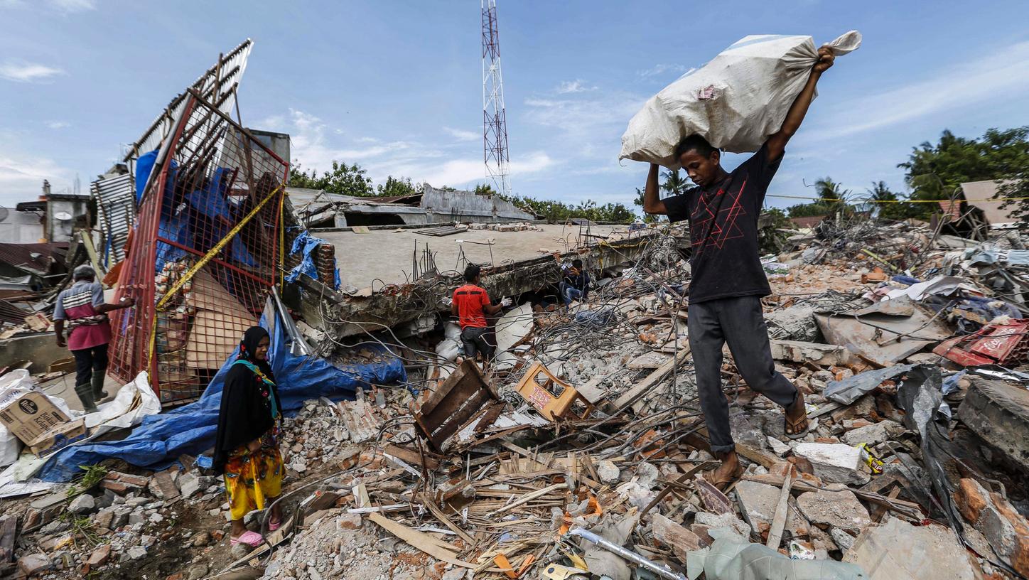 Beim schweren Erdbeben in Indonesien kamen am Mittwoch mehr als 80 Menschen ums Leben.