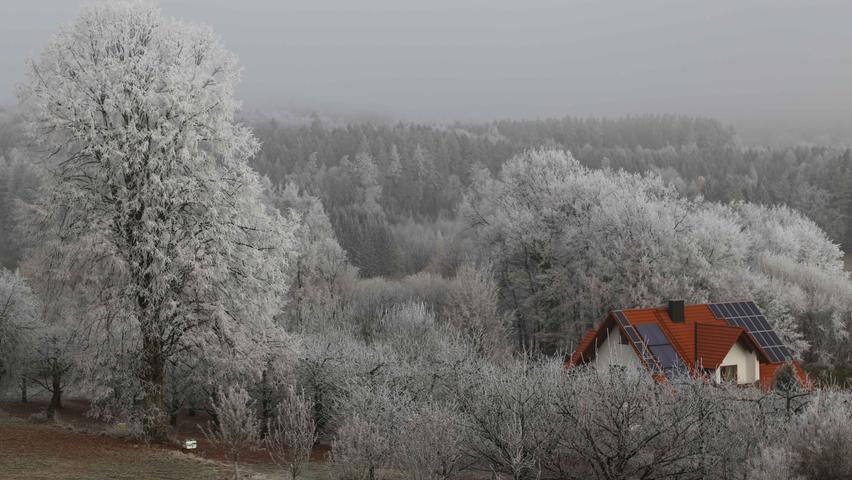 Frostiges Franken: So schön ist die Kälte in der Region