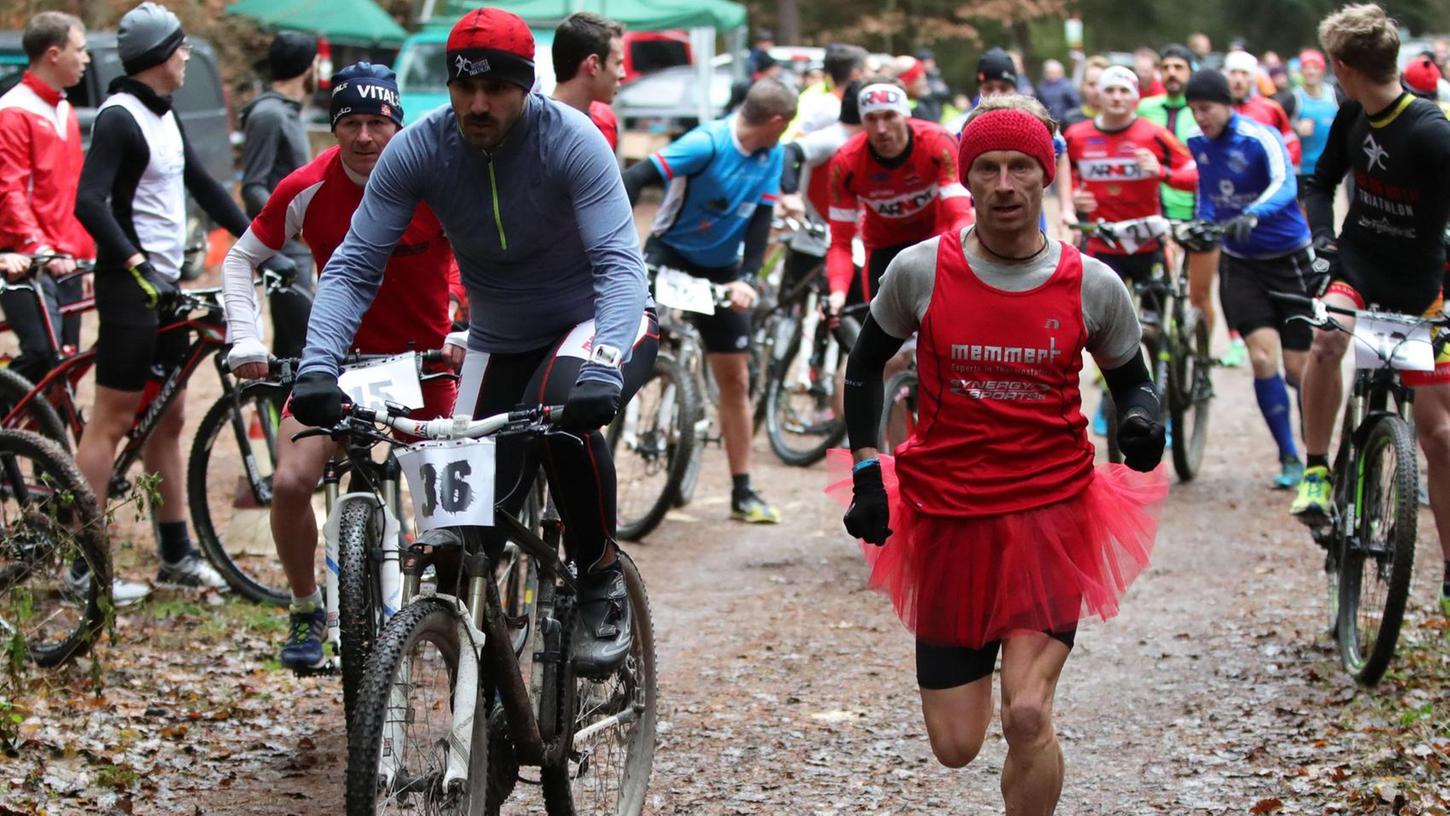 Run & Bike in Ungerthal: Sieger im roten Tütü