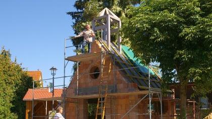 Richtfest an der Jakobskapelle Richtfest an der Jakobskapelle
