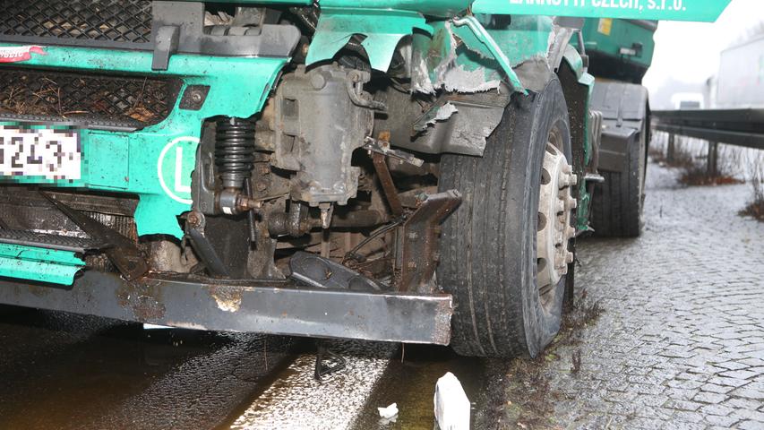 Lkw-Unfall auf der A3: Fahrer erlitt Schlaganfall