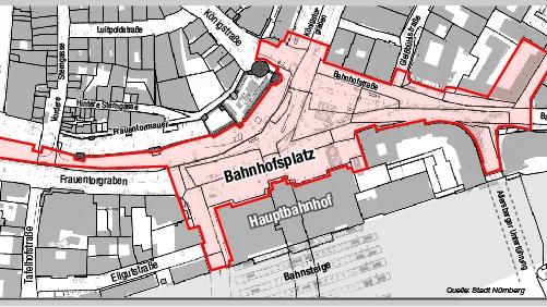 In dieser Zone greift das neue Alkoholverbot. In dieser Zone greift das neue Alkoholverbot.