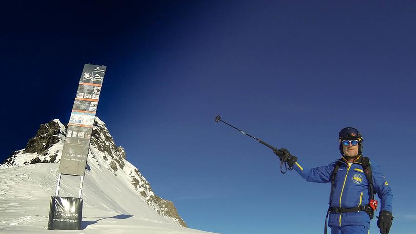 Hier beginnt die nach dem Film von Hannes Schneider benannte längste Abfahrt am Arlberg „Der Weiße Rausch” in St. Anton. Jetzt kommt eine spektakuläre neue Skirunde – der „Run of Fame“ – hinzu.