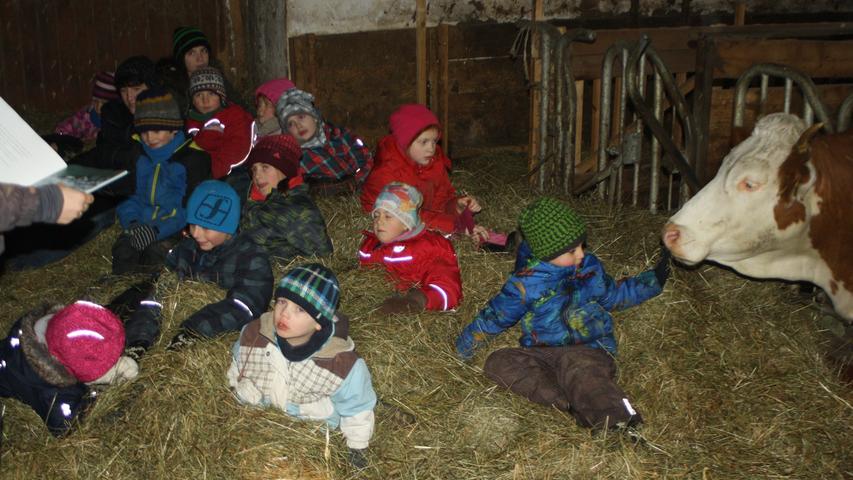 Auf dem Feld und im Stall: Die Kindergruppe des Dollinger-Hofs
