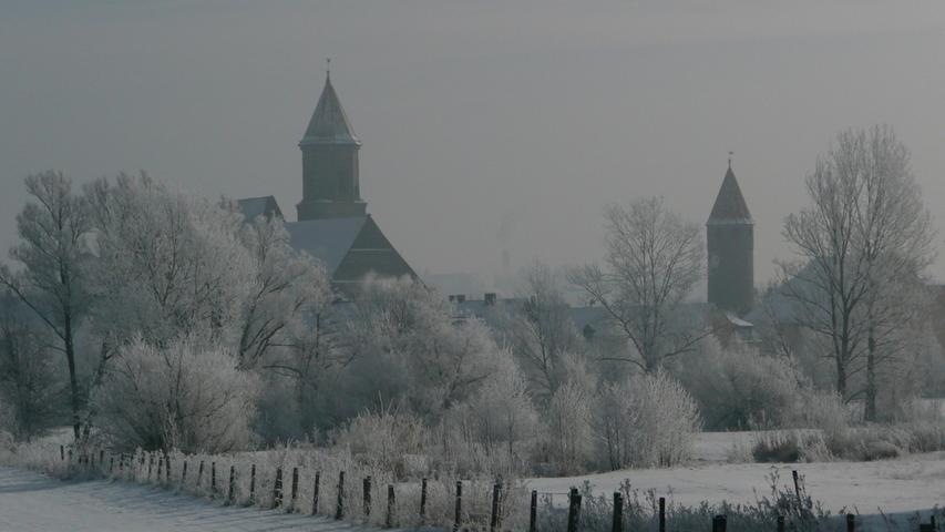 Winterzauberhaftes Gunzenhausen.