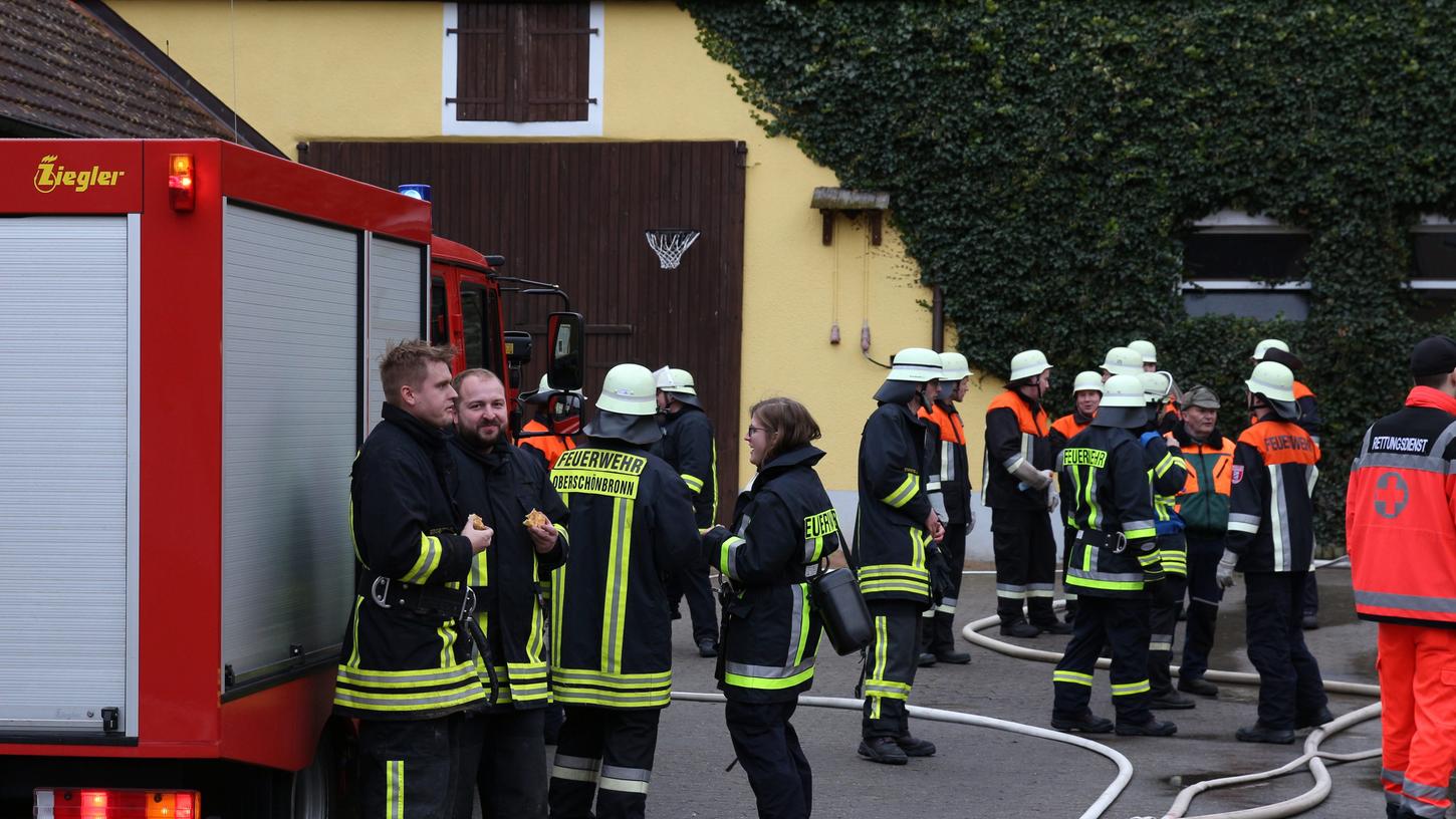 Die Feuerwehr konnte bei dem Brand Schlimmeres verhindern.