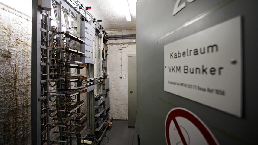 Unter dem DB-Museum schlummert ein Relikt einer längst vergessenen Zeit: Ein Bunker aus dem Kalten Krieg. Von hier ...