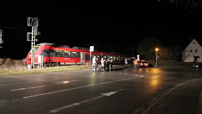Bad Staffelstein: Frau wird von Regionalbahn erfasst