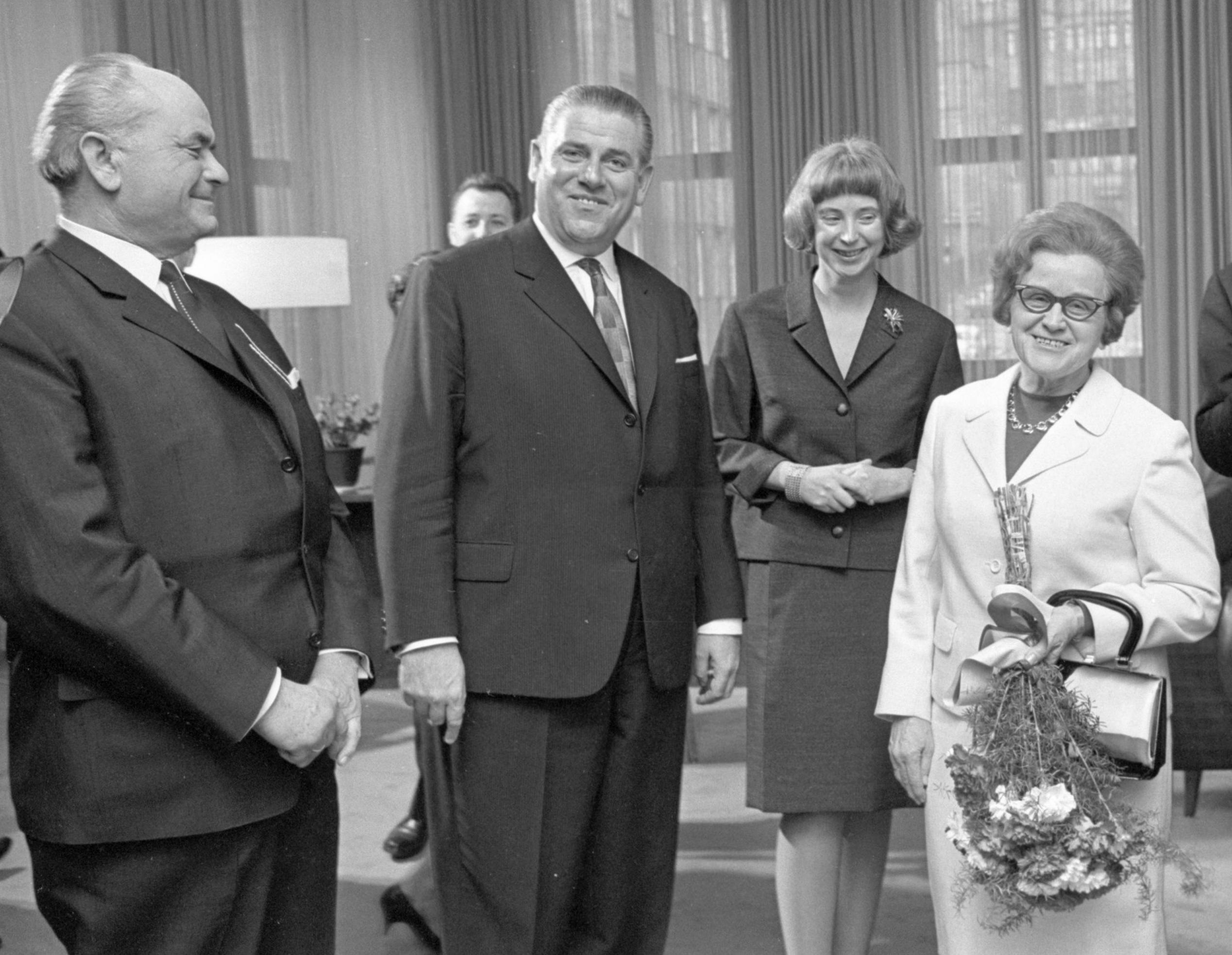 1. Januar 1967: Nürnbergs Frau Minister macht Visite 1. Januar 1967: Nürnbergs Frau Minister macht Visite