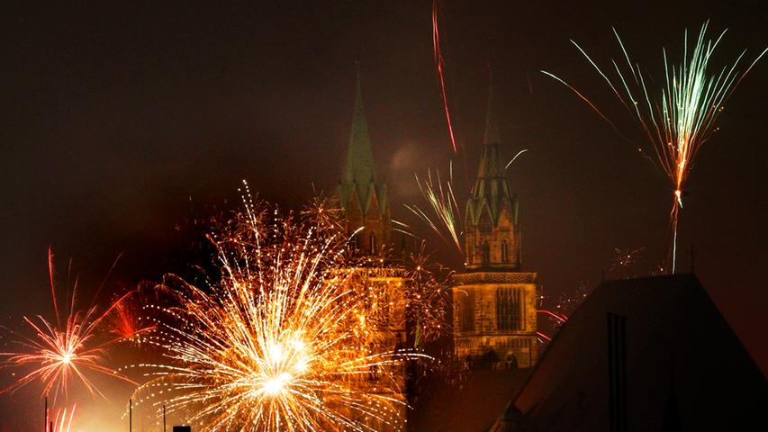 Silvester 2017: Nürnberg feiert ins neue Jahr