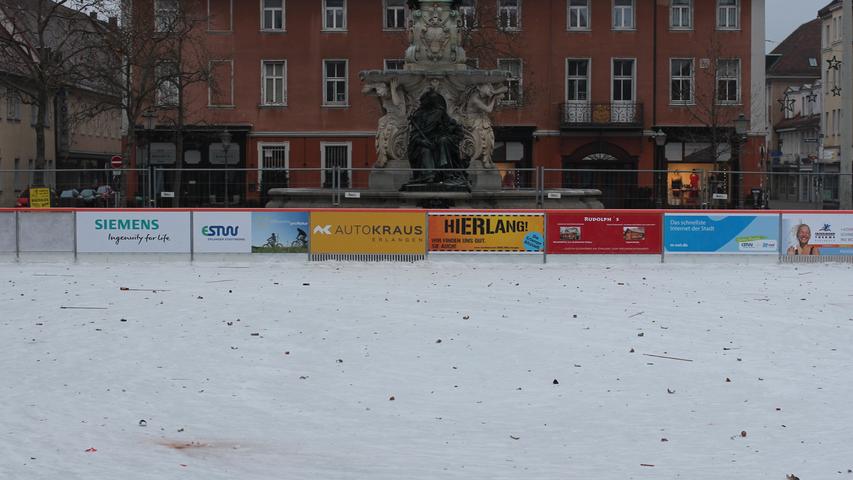 Erlangen feierte an Silvester ins neue Jahr und der Müll blieb 