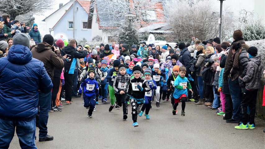 Silvesterlauf Seubersdorf: 574 Teilnehmer kamen ins Ziel