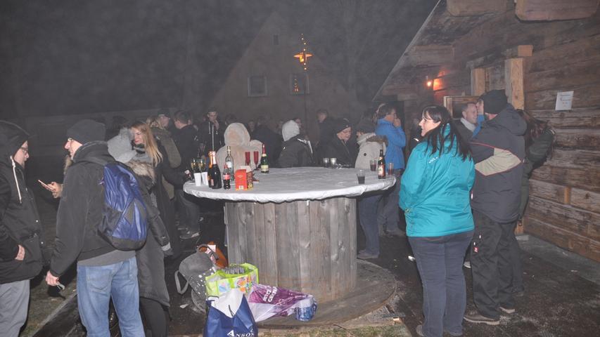 Und das war die Dorfplatz-Party in Oberreichenbach.
