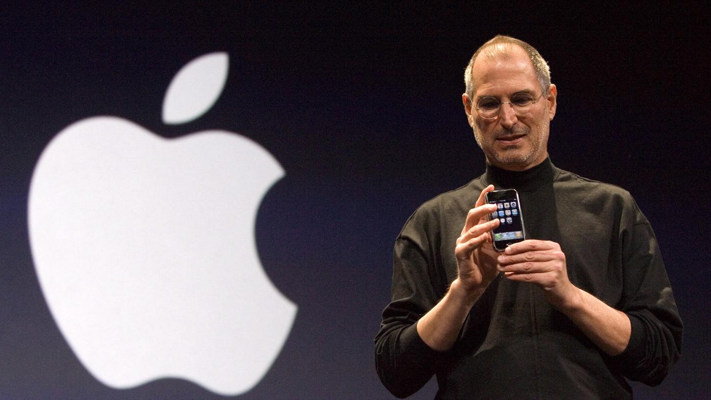 Vor zehn Jahren stellte Apple-Mitbegründer Steve Jobs das erste iPhone vor.